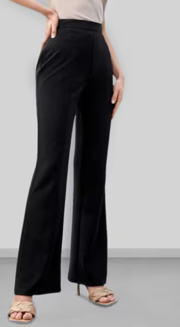 Women Relaxed Fit Trousers - Image 3